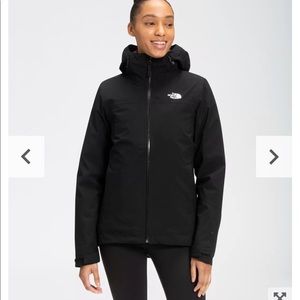 North Face rain jacket with removable fleece